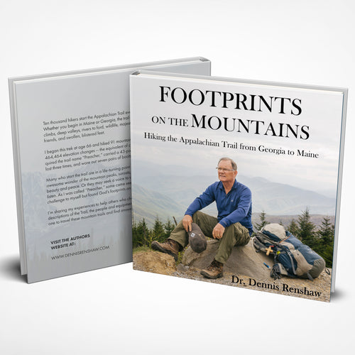 Footprints on the Mountains - Hard Cover (Autographed, Sales tax included, free shipping))